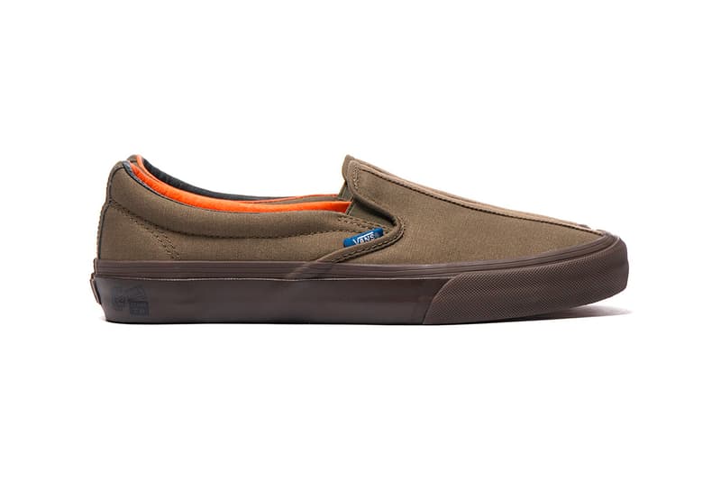 Taka Hayashi Vans Vault Military Capsule Release Chukka 66 LX Stone Gray Slip-On Style 238