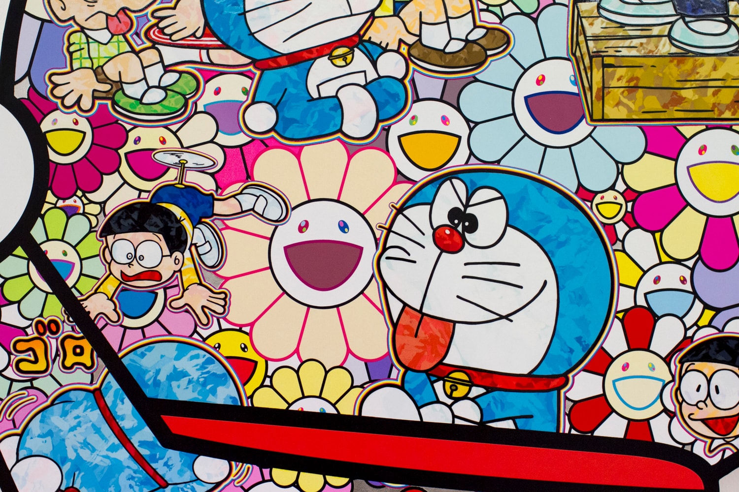 takashi murakami change the rule gagosian kaikai kiki mr madsaki art kai kai kiki Hong Kong Japan Super Flat Color MR. Pop DOB Flower