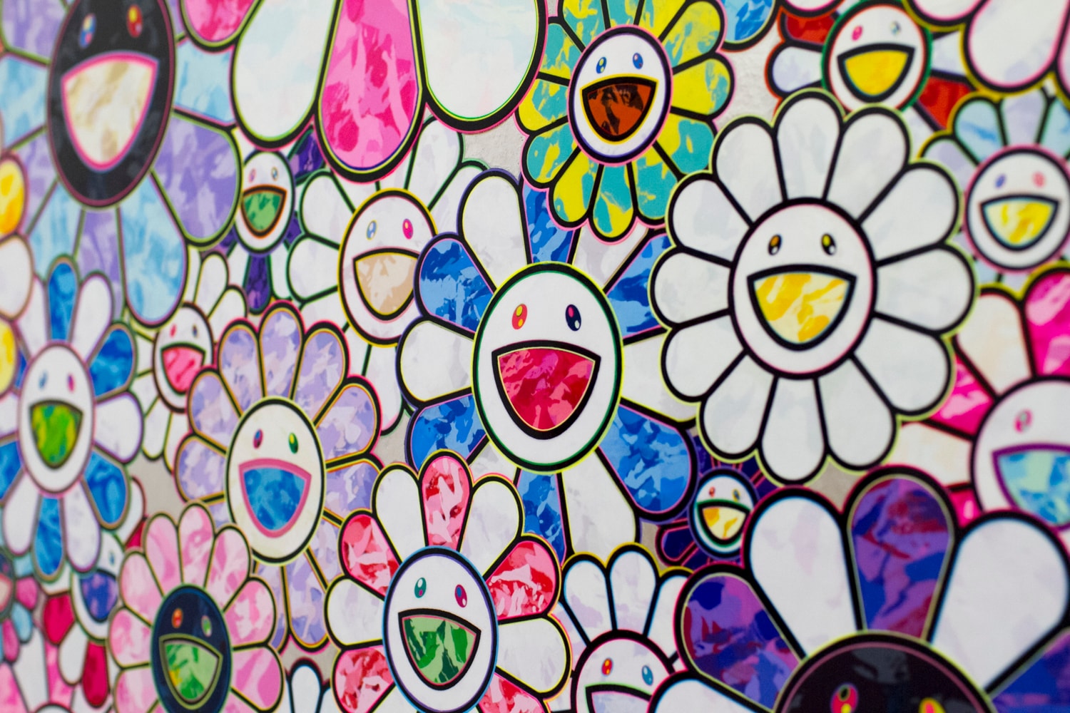 takashi murakami change the rule gagosian kaikai kiki mr madsaki art kai kai kiki Hong Kong Japan Super Flat Color MR. Pop DOB Flower