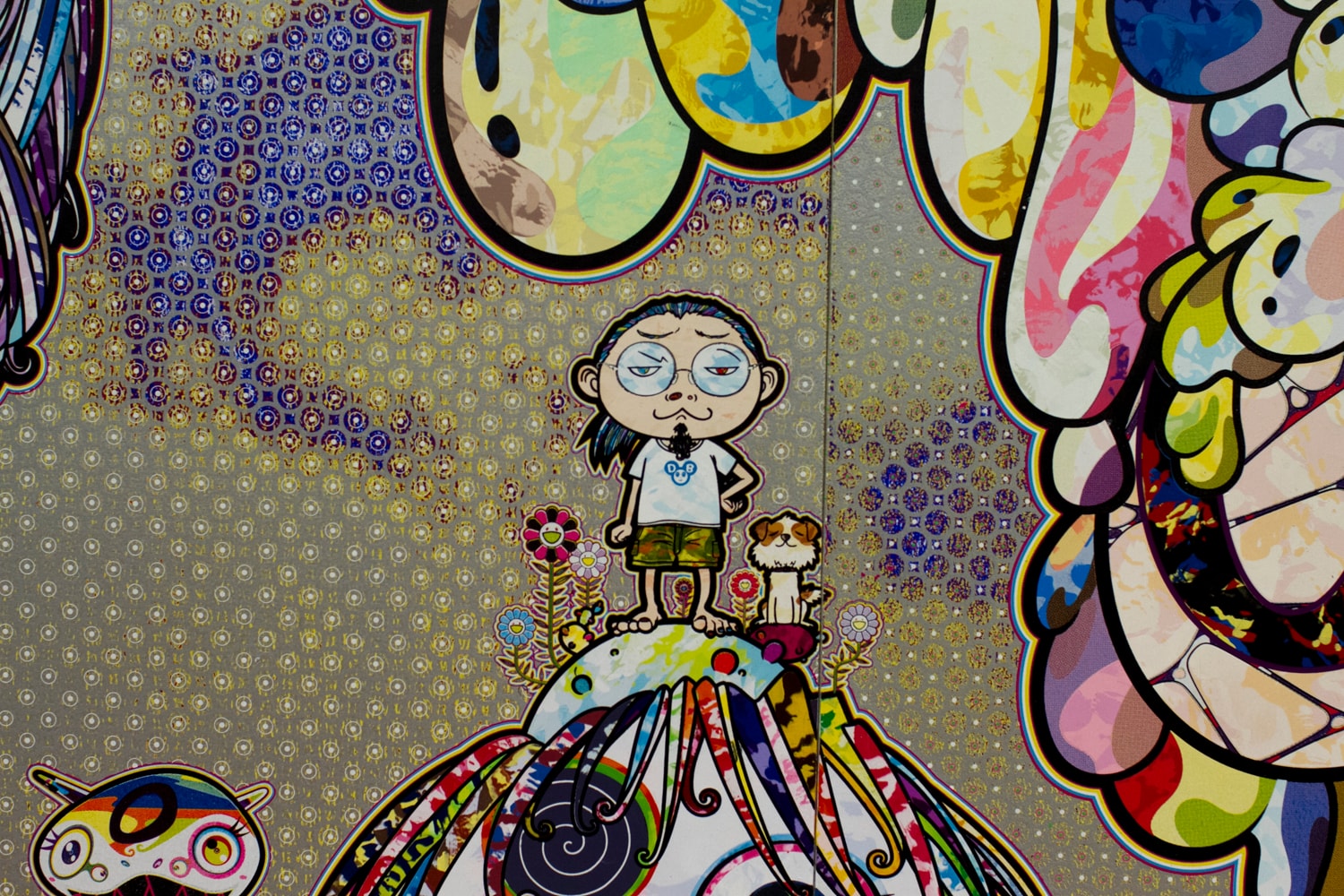 takashi murakami change the rule gagosian kaikai kiki mr madsaki art kai kai kiki Hong Kong Japan Super Flat Color MR. Pop DOB Flower