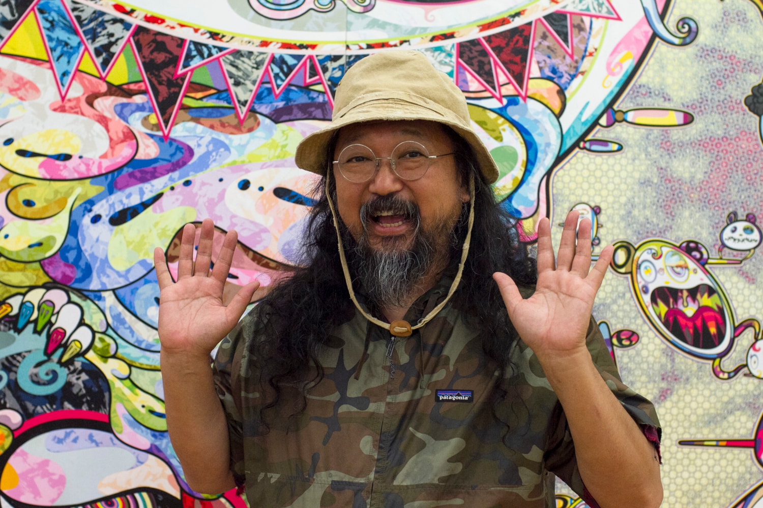 takashi murakami change the rule gagosian kaikai kiki mr madsaki art kai kai kiki Hong Kong Japan Super Flat Color MR. Pop DOB Flower