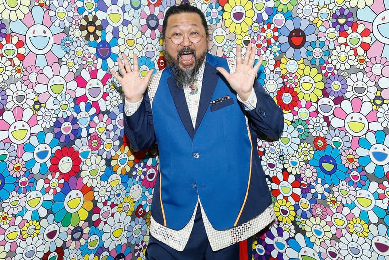 takashi murakami perrotin shanghai exhibition paintings artworks installations sculptures shows