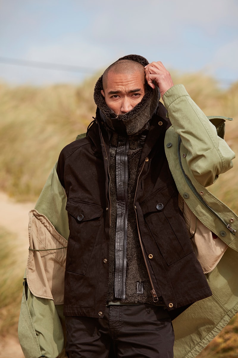 Ten C Fall/Winter 2018 Collection Outerwear Liner Jacket Sherpa Lining