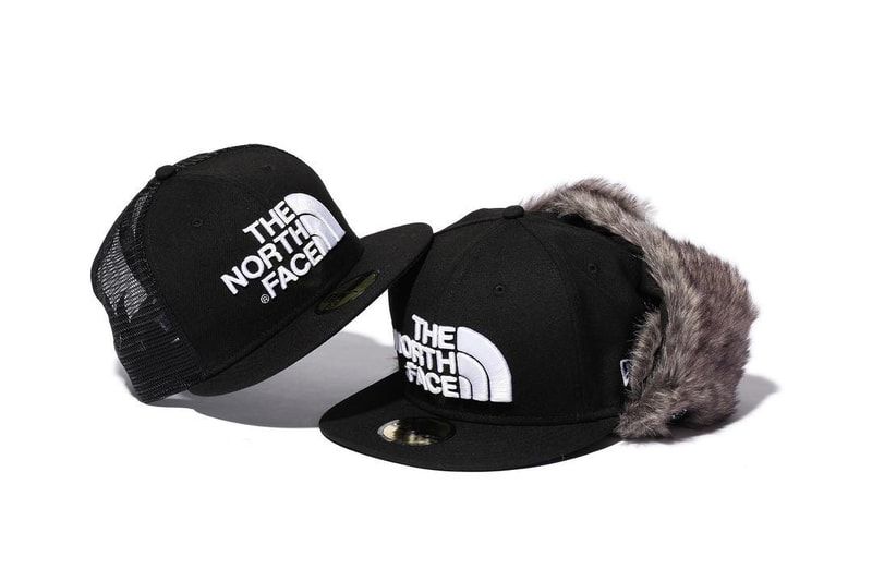 the north face japan new era hat cap collaboration trucker trapper fur 59 50 october 12 2018 release date drop info buy sell fall winter