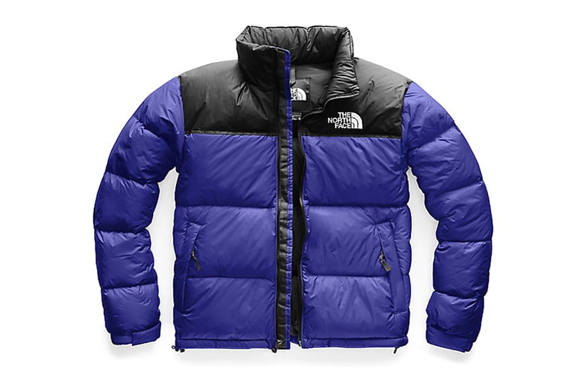 The North Face Nuptse Jackets blue black red yellow orange grey gold release info