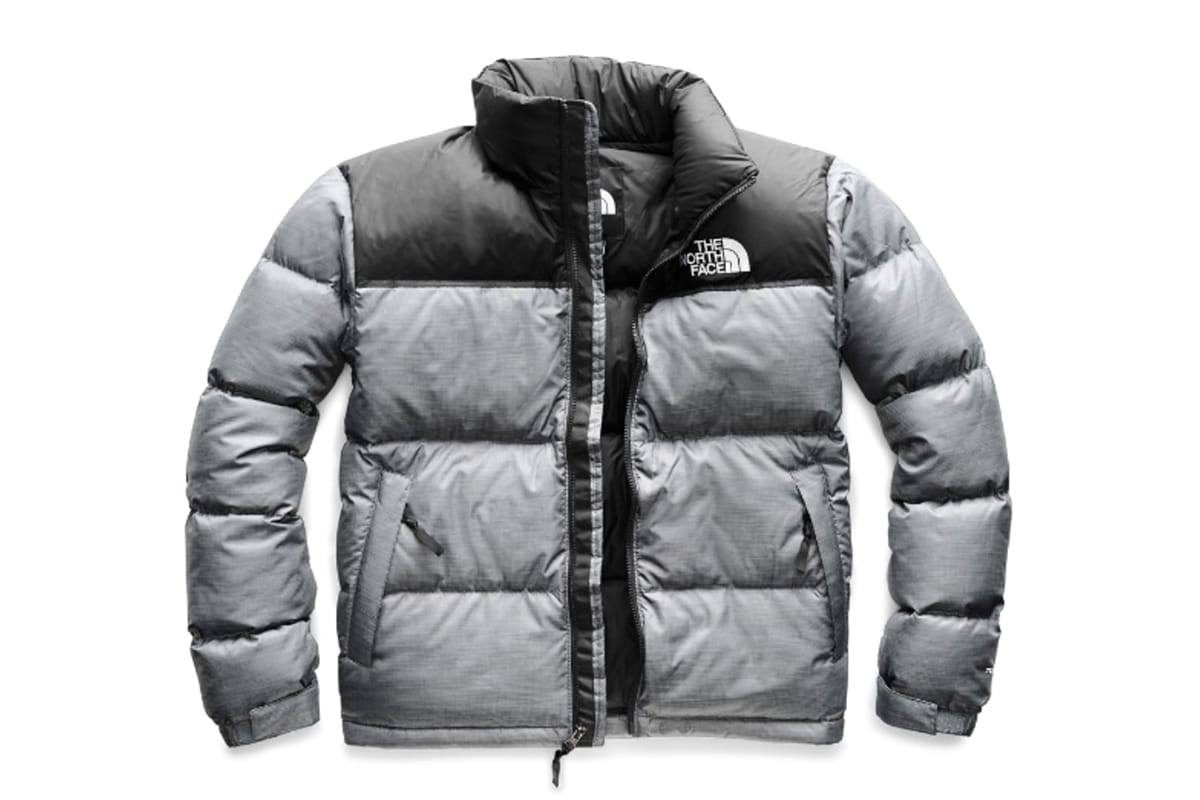 the north face puffer jacket grey