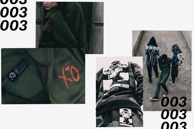 The Weeknd Third XO Merch Collection 2018 lookbooks MERCH RELEASE 003