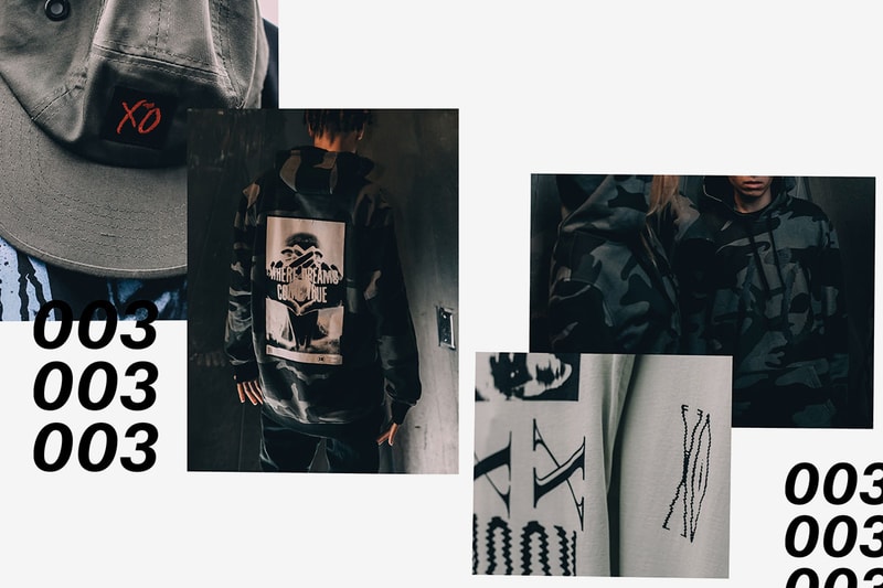 The Weeknd Third XO Merch Collection 2018 lookbooks MERCH RELEASE 003