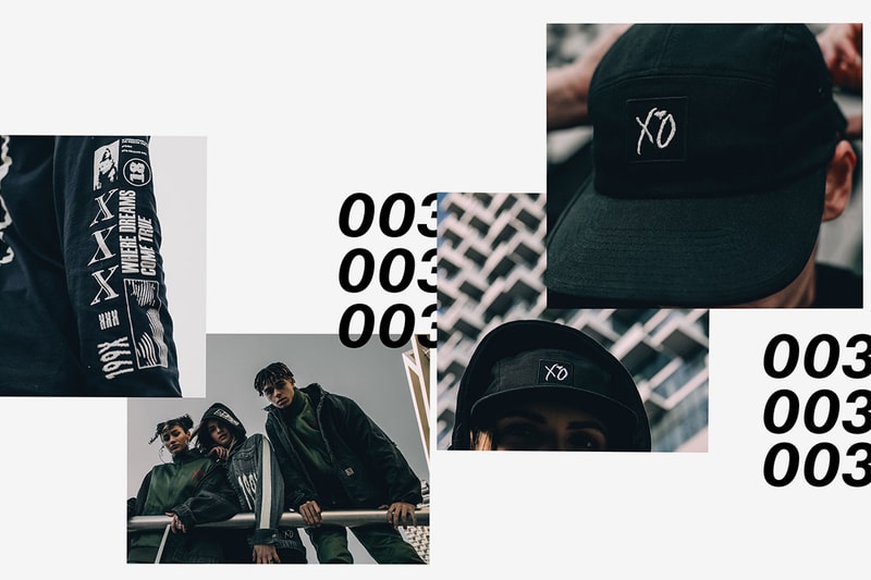 The Weeknd Third XO Merch Collection 2018 lookbooks MERCH RELEASE 003