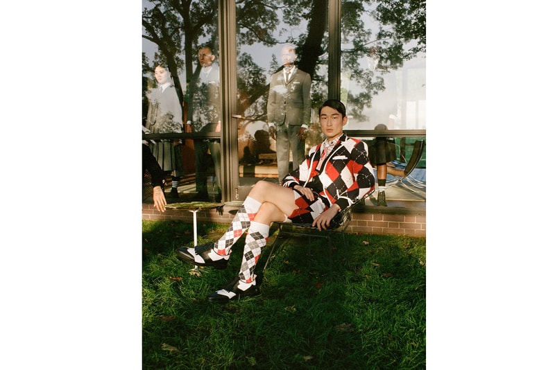 thom browne fall winter 2018 fw18 golf capsule collection tennis series