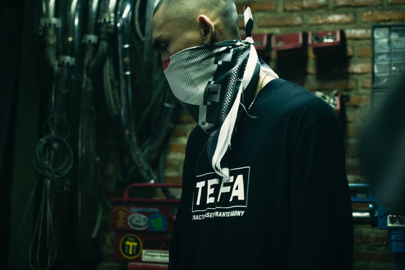 thrive motorcycle elhaus capsule collection collaboration apparel clothing jackets shirts fashion style jakarta indonesia