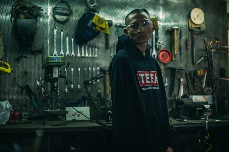 thrive motorcycle elhaus capsule collection collaboration apparel clothing jackets shirts fashion style jakarta indonesia