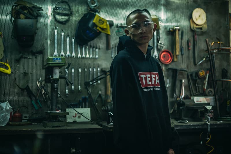 thrive motorcycle elhaus capsule collection collaboration apparel clothing jackets shirts fashion style jakarta indonesia