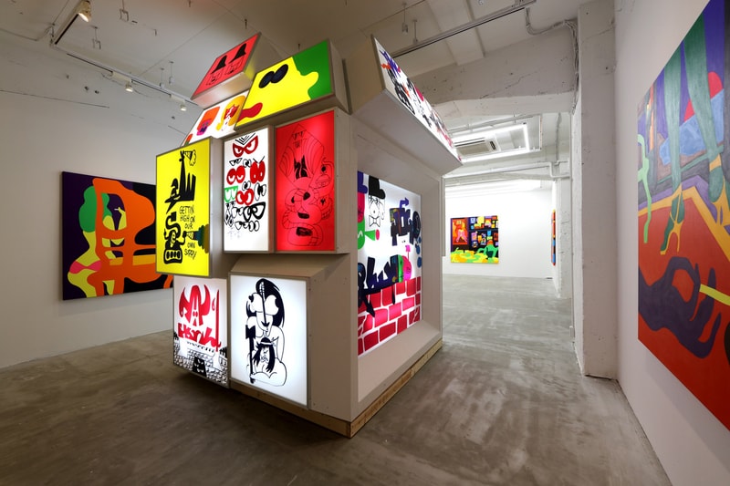 todd james natures candy exhibition nanzuka gallery tokyo shinji show artwork october 2018