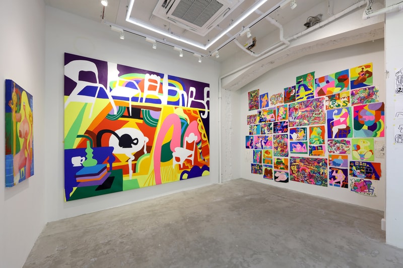 todd james natures candy exhibition nanzuka gallery tokyo shinji show artwork october 2018