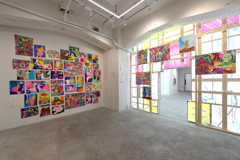 todd james natures candy exhibition nanzuka gallery tokyo shinji show artwork october 2018