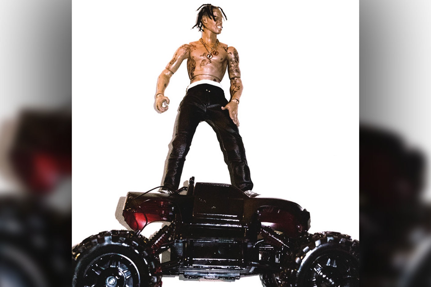 Travi$ Scott & Kanye West's "Piss On Your Grave" Video is Here