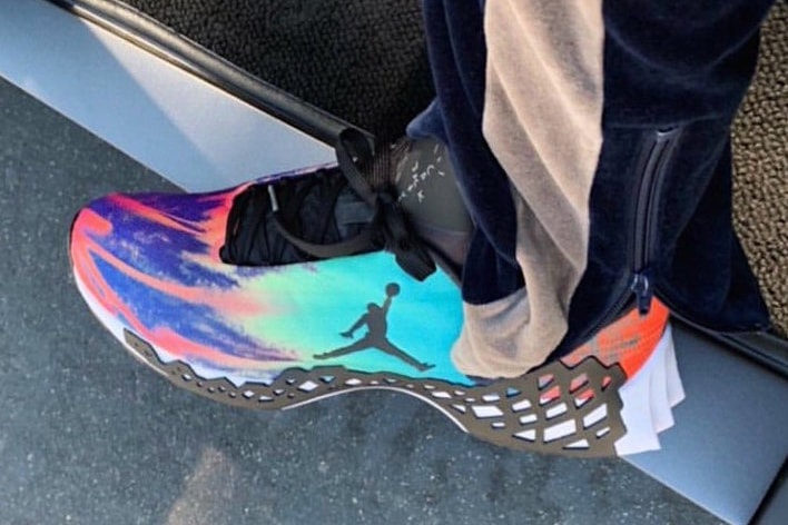 Travis Scott Unveils "Astroworld" Colorway of the Jordan GOAT