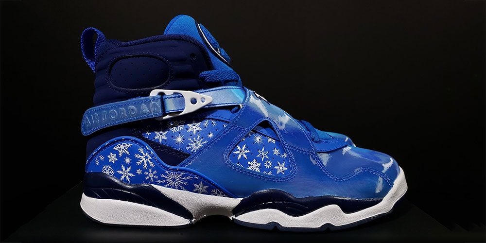 Jordan 8 blue snowflake Clearance