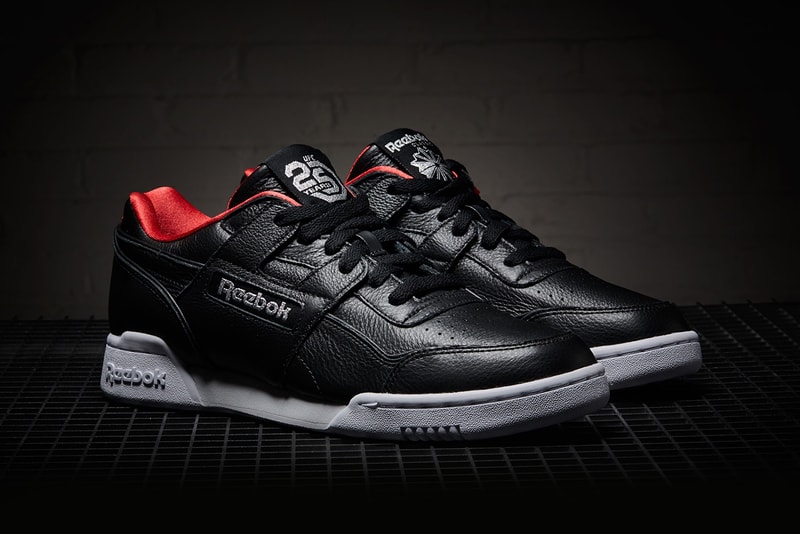 UFC x Reebok Workout Plus Release Date sneaker 25 anniversary colorway black price info buy online 