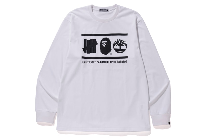 UNDEFEATED BAPE Timberland's Collection fall winter 2018 a bathing ape