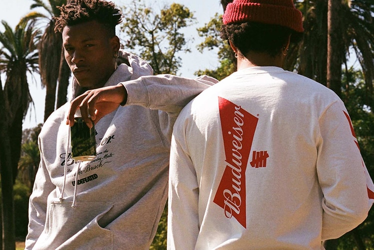UNDEFEATED & Budweiser Co-Create a Themed Apparel Collection