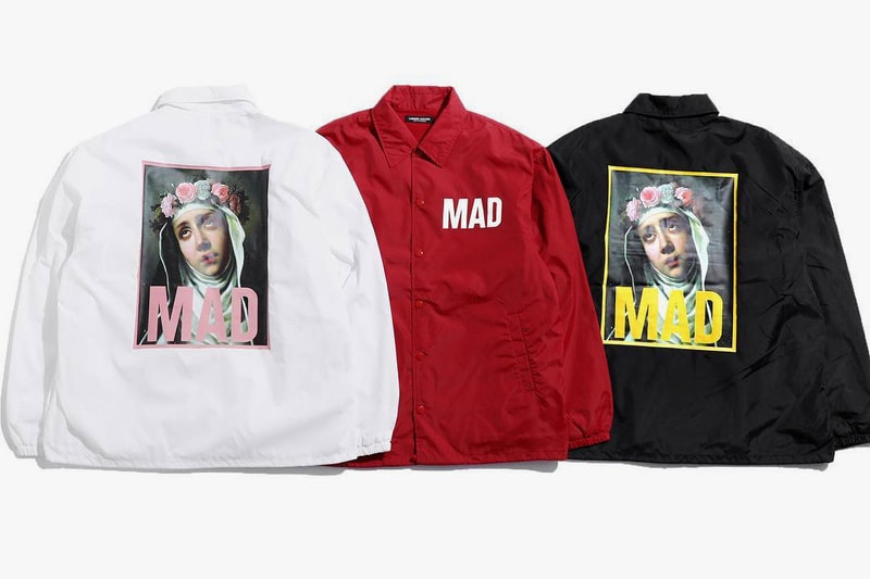 UNDERCOVER MADSTORE Laforet Harajuku Capsule 40 anniversary drop release print hoodie tee shirt coaches jacket exclusive tokyo japan october 27 2018