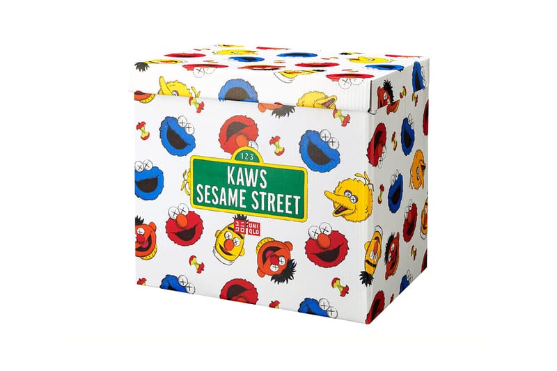 kaws sesame street box set