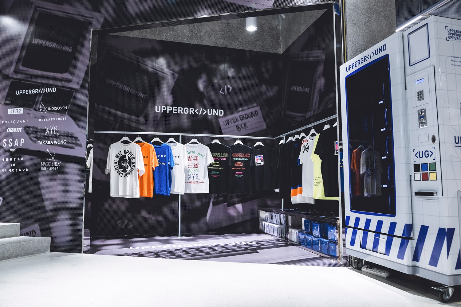 UPPERGROUND CentralWorld Flagship Opening Recap Thailand Bangkok Streetwear Street Fashion Carnival FR2 YIB Youths in Balaclava Chaotic Surf is Dead Takara Wong Poliquant Magic Stick Blackbarrett WVS Indigoskin SSAP