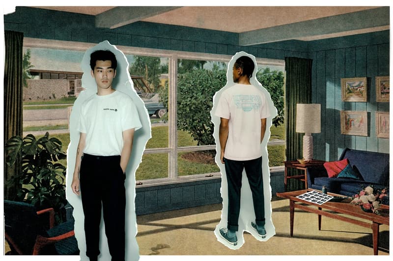 utopia now drop 1 lookbook brand first collection fw18 fall winter 2018 t shirts tees outerwear jackets pants graphics acid blotter burning monk