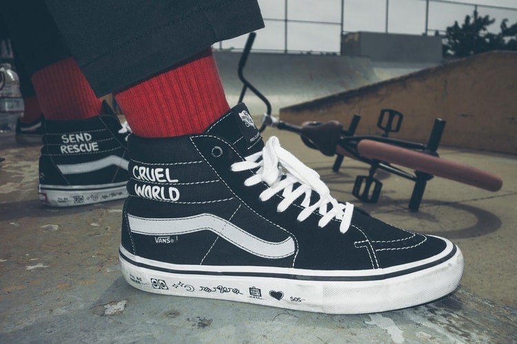 Vans & CULT Team Up for "CRUEL WORLD SEND RESCUE" Capsule