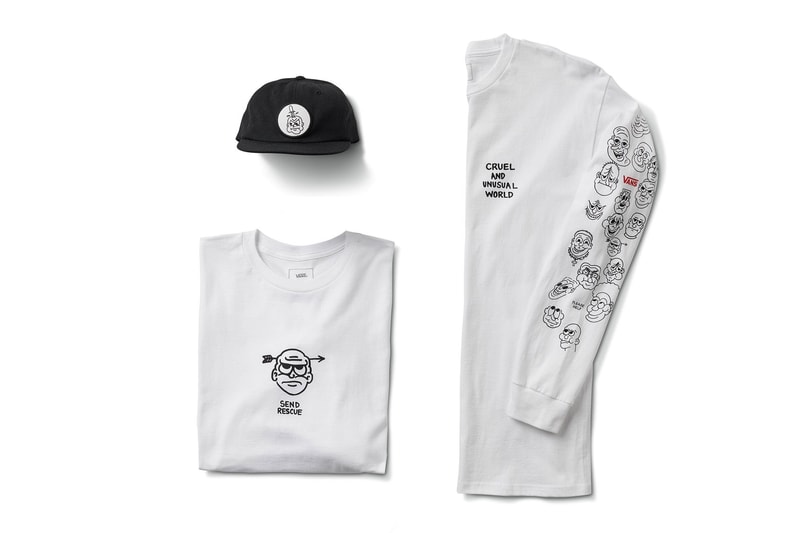 Vans x Cult Cruel World Send Rescue Capsule BMX Robbie Morales sports skate HAWAII sk8-hi pro cult crew 