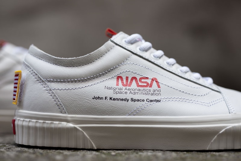 Vans Nasa Space Voyager Capsule Full Look Old Skool SK8-Hi True White Firecracker orange Black info Release Date