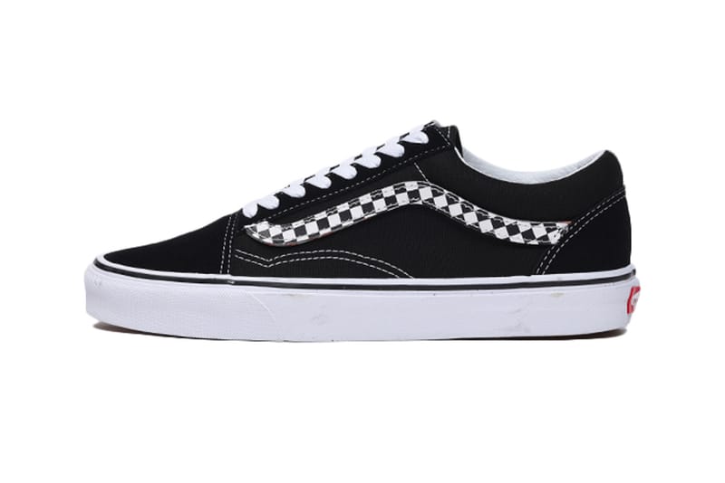 white vans with black stripe