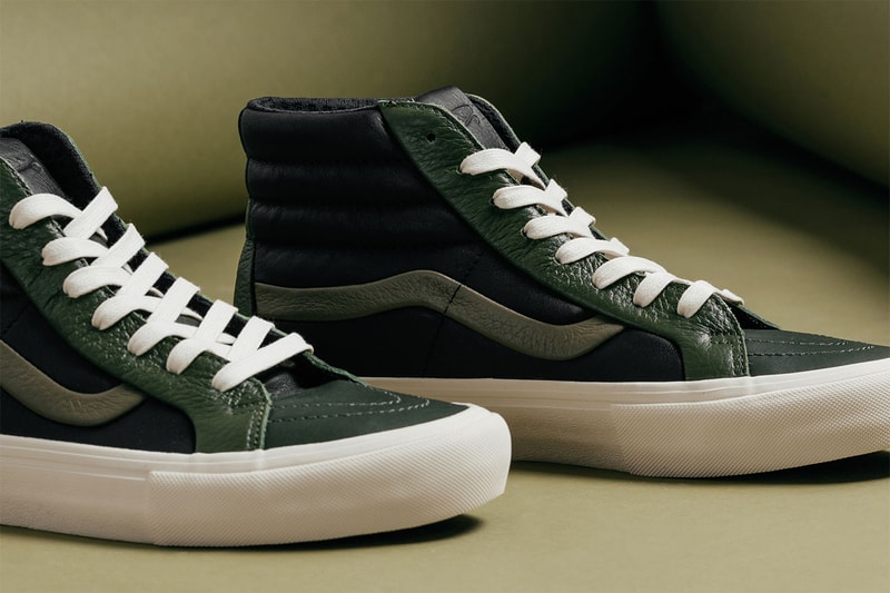 vans vault multi green pack vans authentic vans sk8 hi footwear 2018 october