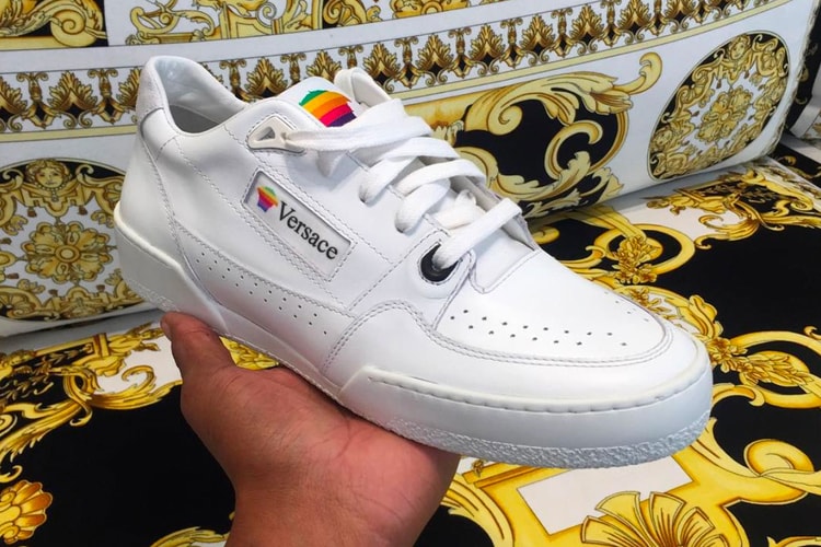Versace Readies Its Take on the Apple Computers Retro Sneaker