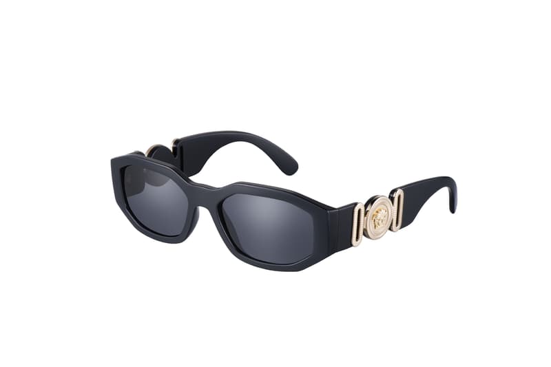 Versace Biggie Frame black gold medusa notorious big biggie smalls accessories