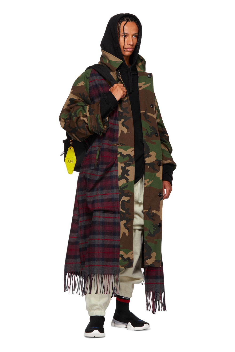 Vetements Fall Winter 2018 Camo Scarf Trench Coat plaid release info jackets military