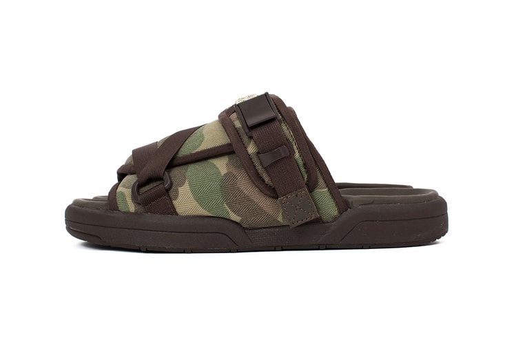 visvim Wraps CHRISTO Slide in Camo Print