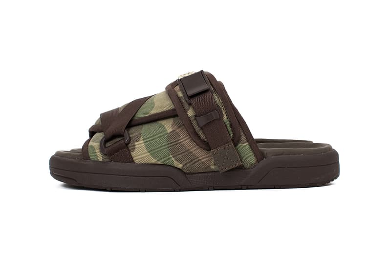 visvim Contrary Dept CHRISTO Camo Colorway Sandals Footwear Sneakers Kicks Trainers Shoes Cop Purchase Buy Available LA Los Angeles Exposition Store