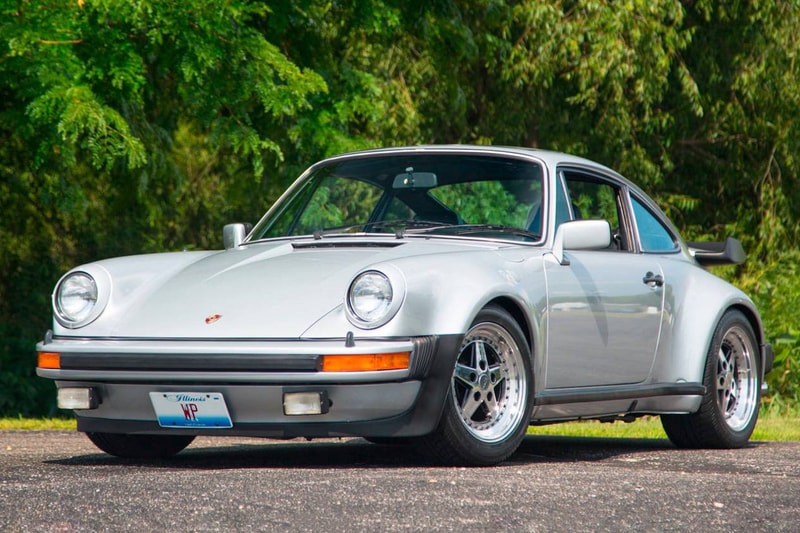 Walter Payton porsche 930 turbo car automobile football Chicago Bears running back modification sale mecum auction