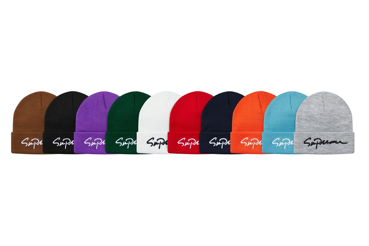 Supreme Fall/Winter 2018 Drop 11 Release Info 