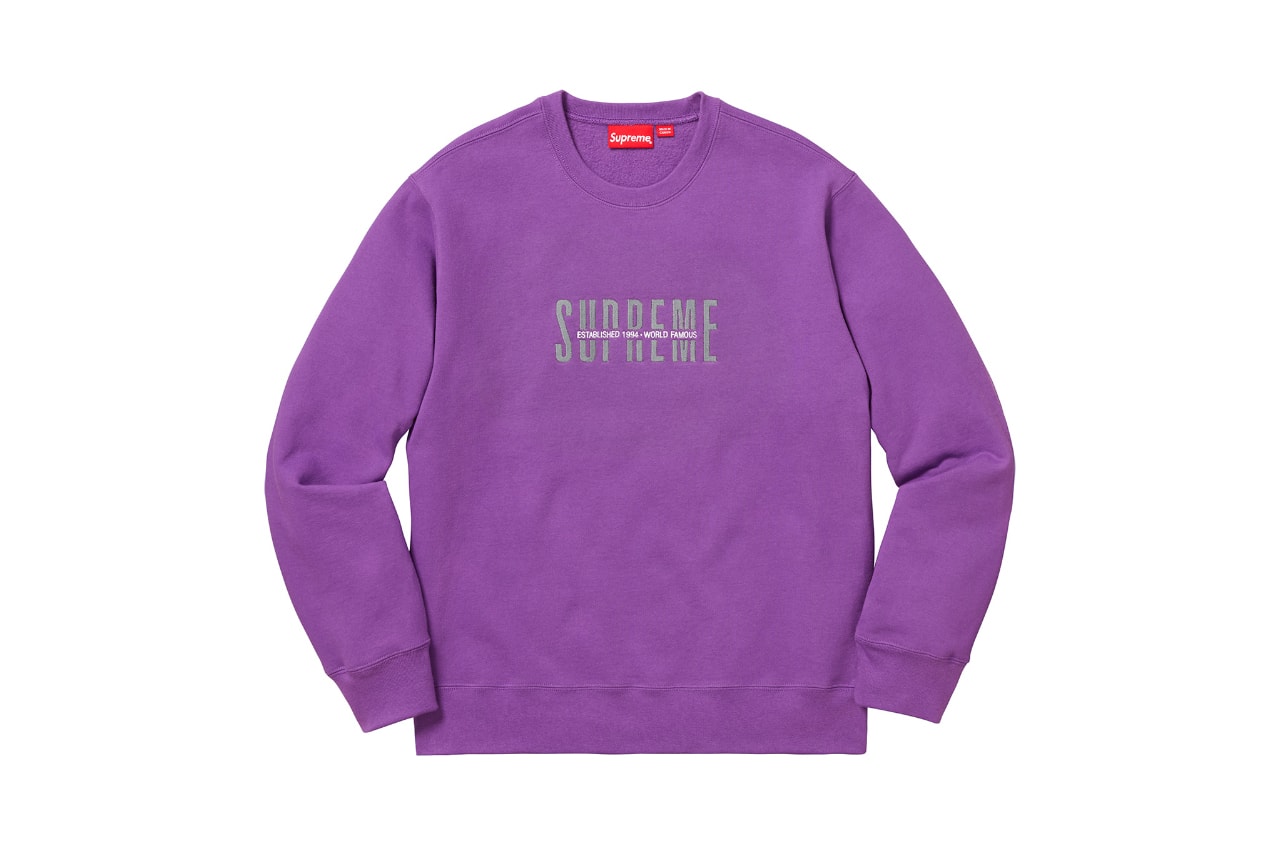 Supreme Fall/Winter 2018 Drop 8 Release Info license plate jackets box logo hoodies supreme palace aape bape bathing ape seventh heaven beams thames lacoste fred perry kanye west lil pump I love it merch Yeezy EV BRAVADO