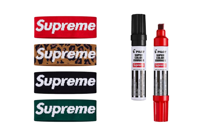 Supreme Fall/Winter 2018 Drop 8 Release Info 