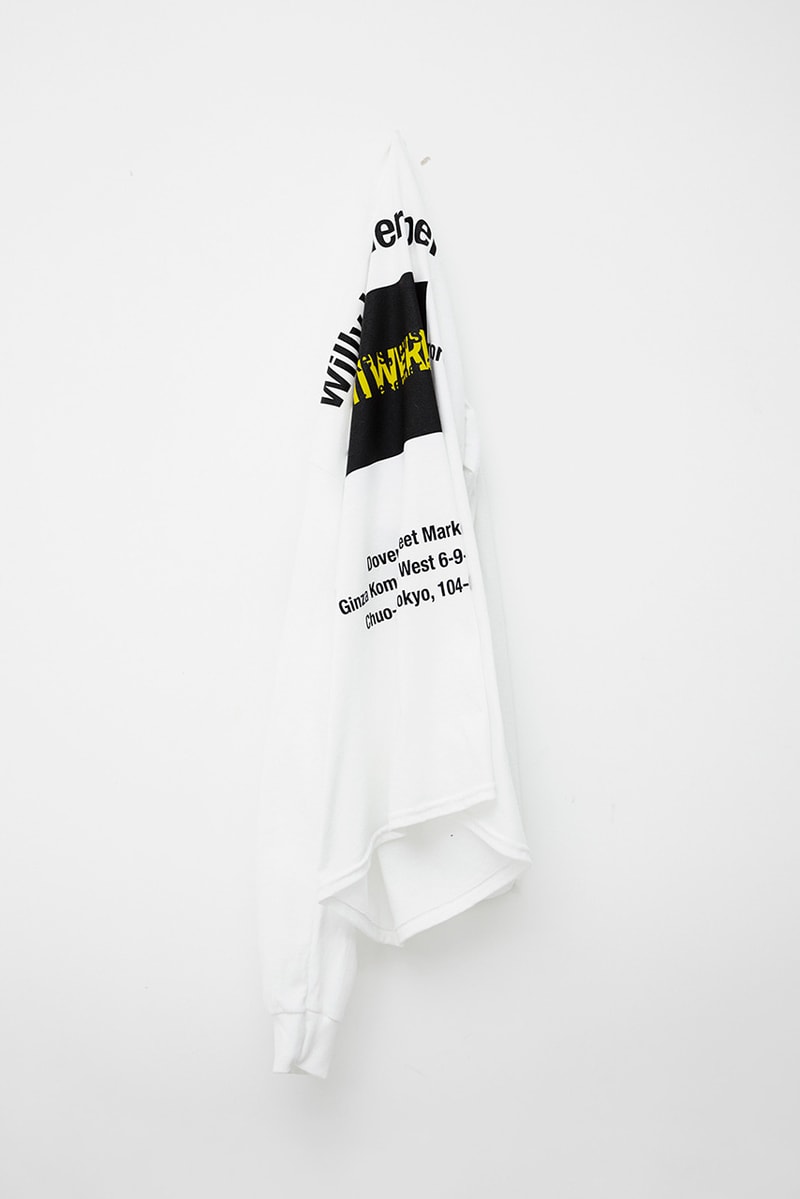 Willy Vanderperre VIER Capsule Collection collaboration drop release date info dover street market november 1 october 31 2018 pins tee shirts hoodies