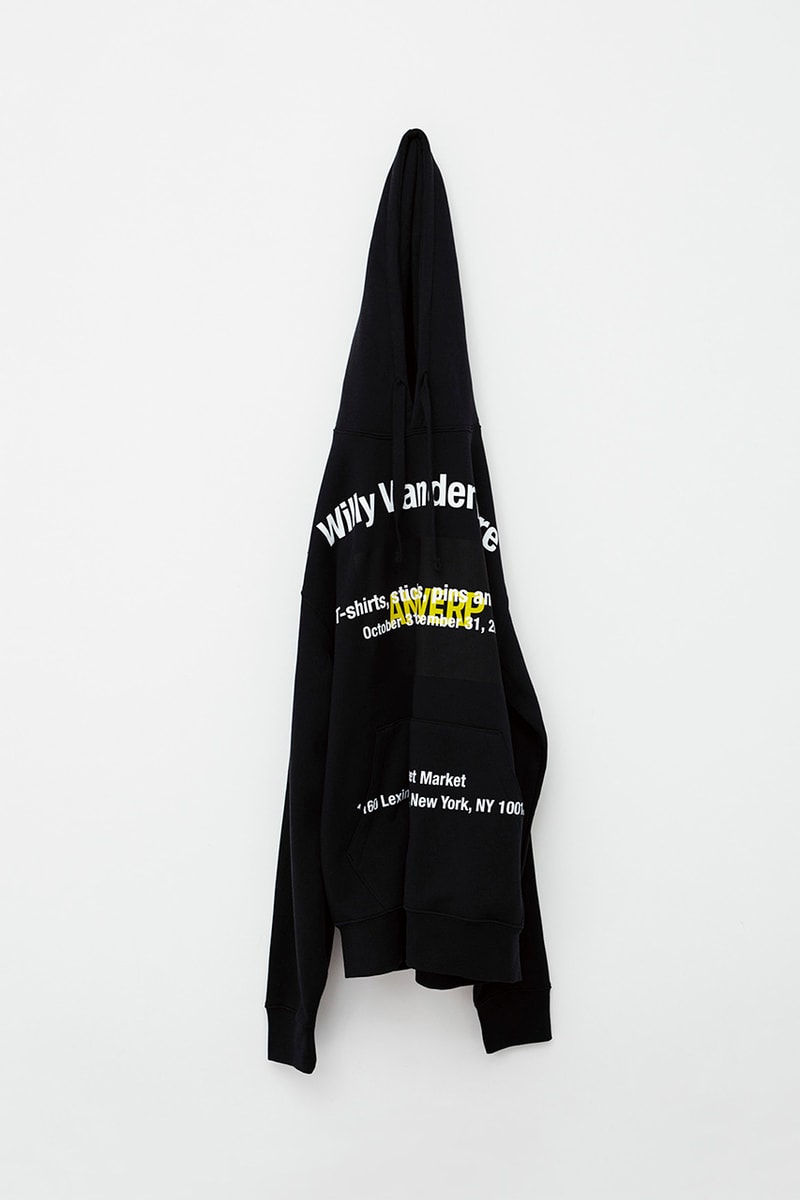 Willy Vanderperre VIER Capsule Collection collaboration drop release date info dover street market november 1 october 31 2018 pins tee shirts hoodies
