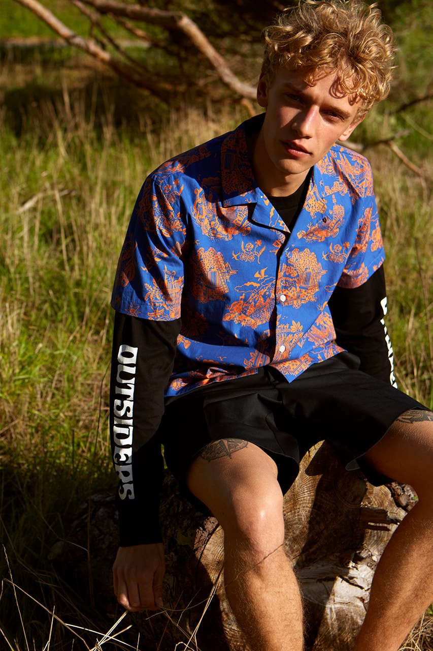Wood Wood Spring/Summer 2019 'The Outside' Lookbook Lookbooks Collections Clothing Fashion Cop Purchase Buy