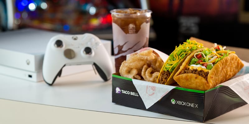 xbox one x taco bell