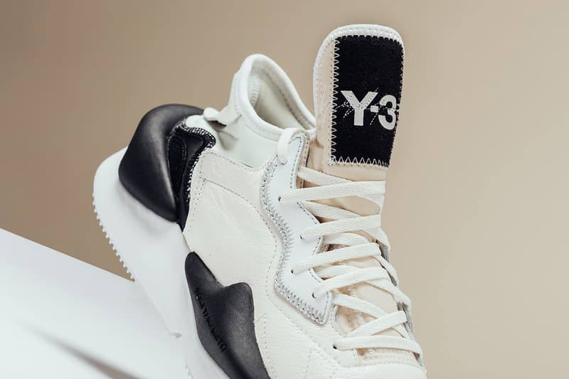 Y-3 Kaiwa Core White Black release info leather suede sneakers yohji yamamoto