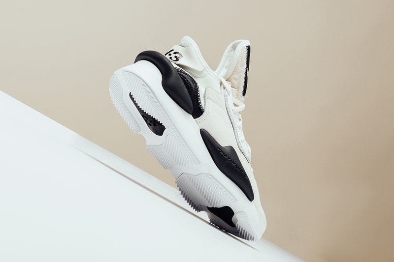 Y-3 Kaiwa Core White Black release info leather suede sneakers yohji yamamoto